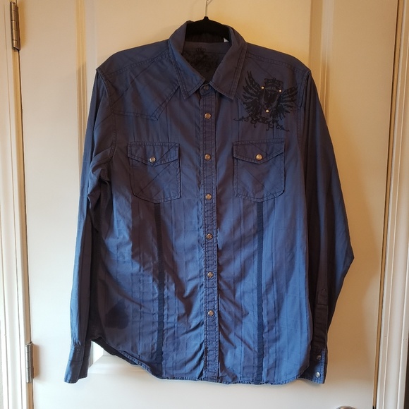 Guess Long Sleeve Button Down - Picture 6 of 8